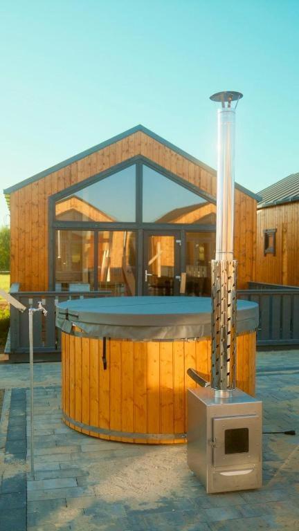Nadmorskie Chatki - Sauna - Opcja Z Prywatna Balia Kapielowa Lub Bez Prázdninový dům