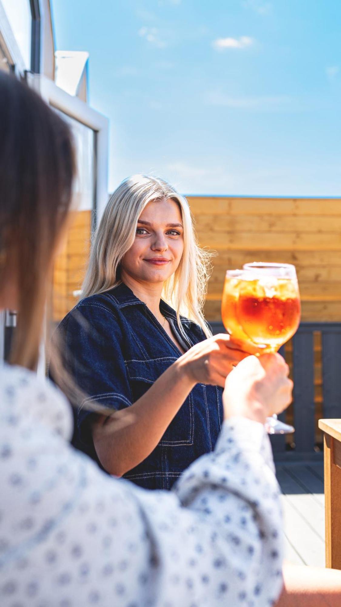 Nadmorskie Chatki - Sauna - Opcja Z Prywatna Balia Kapielowa Lub Bez Gąski
