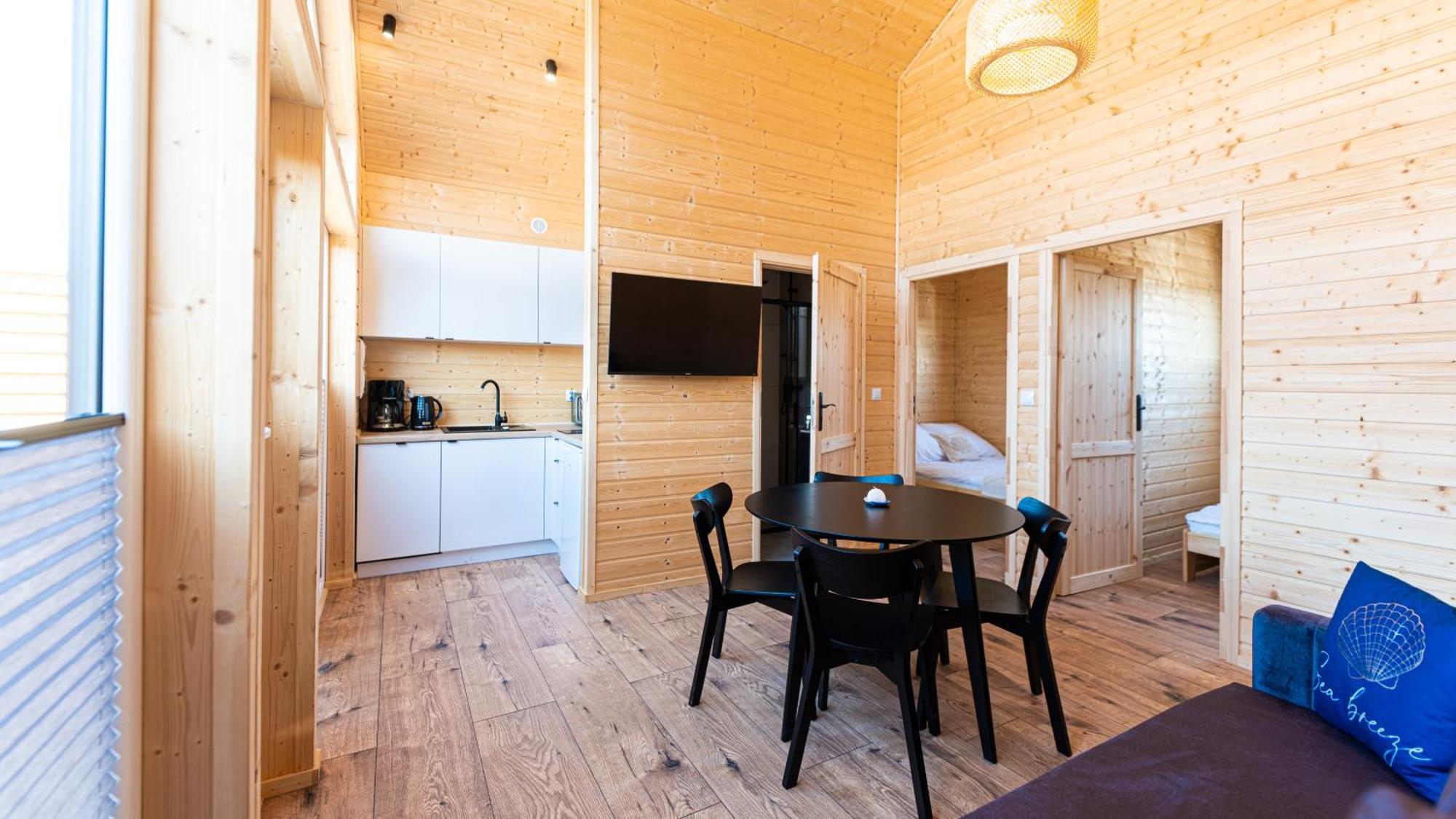 Prázdninový dům Nadmorskie Chatki - Sauna - Opcja Z Prywatna Balia Kapielowa Lub Bez Gąski