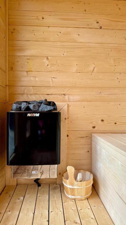 Nadmorskie Chatki - Sauna - Opcja Z Prywatna Balia Kapielowa Lub Bez Prázdninový dům Gąski